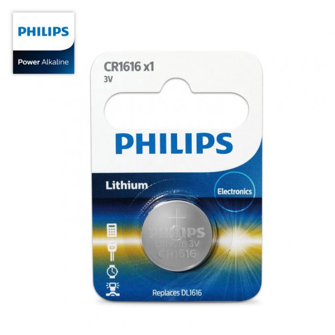 Batteria del bottone della batteria CR2032 220mah 3V dell'orologio di alta qualità di Philips